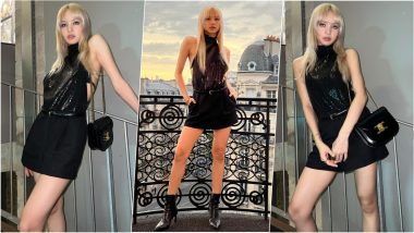 BLACKPINK’s Lisa Is Bewitching in Black in These Stunning Photos From Paris Fashion Week